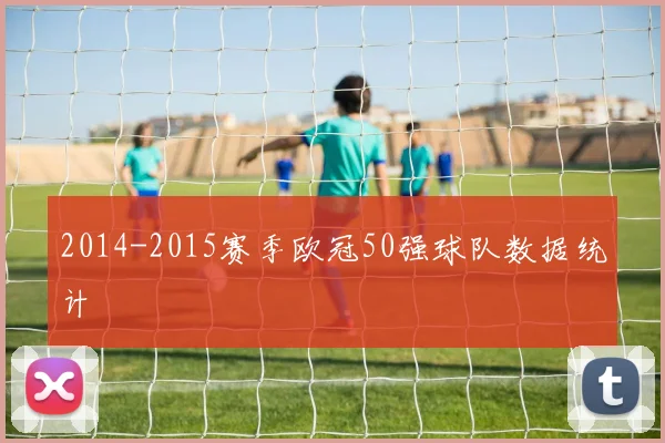 2014-2015赛季欧冠50强球队数据统计